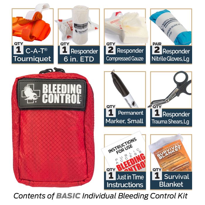 Stop The Bleed Kit Basic OUT  OF STOCK