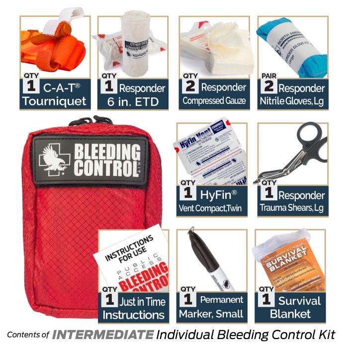 Stop the Bleed Kit Intermediate OUT OF STOCK